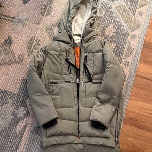 Olive Hooded Puffer “Amazon coat”